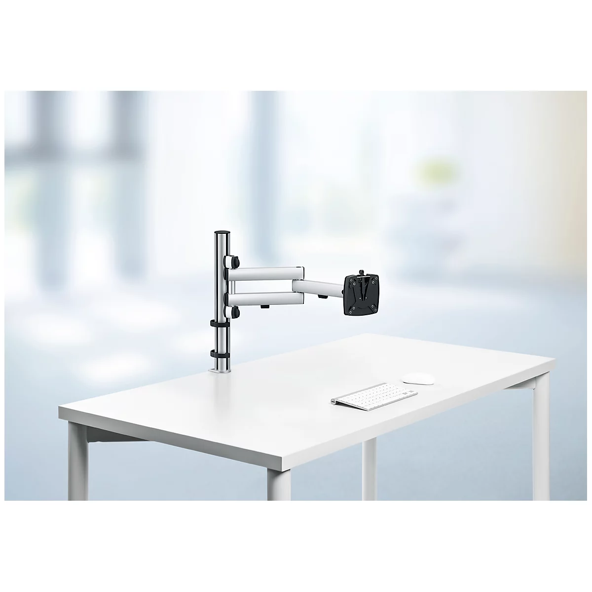 Novus monitor-zwenkarm TSS Basic, klem van 14 tot 40 mm, 2-delige draagarm
