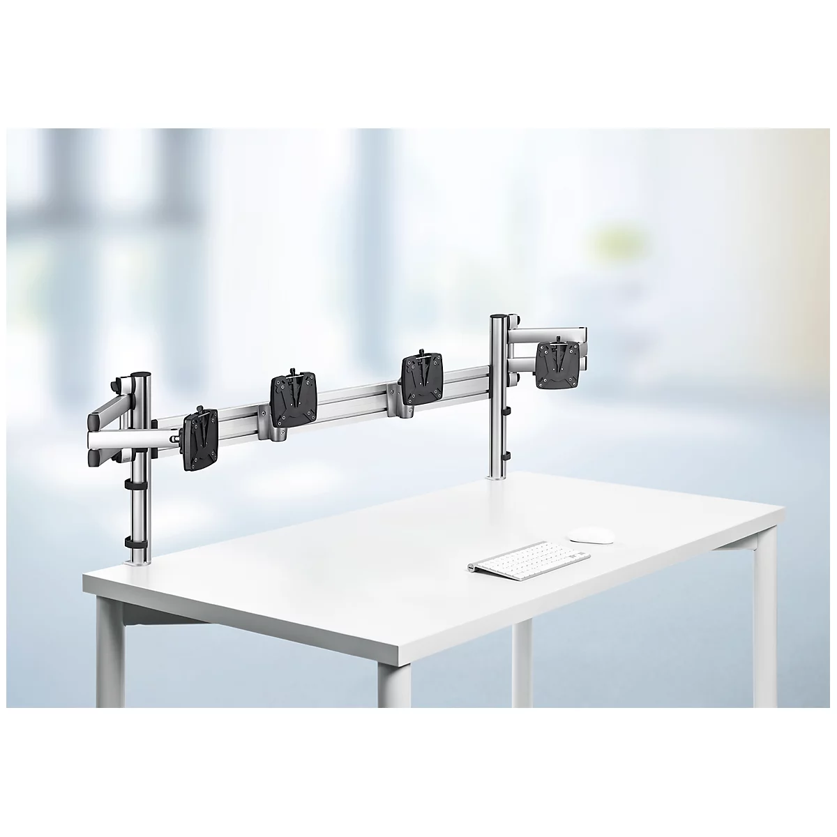 Novus Monitorbrücke TSS Control Center, für 4 Monitore, Klemme 14 bis 40 mm, bis 22 kg
