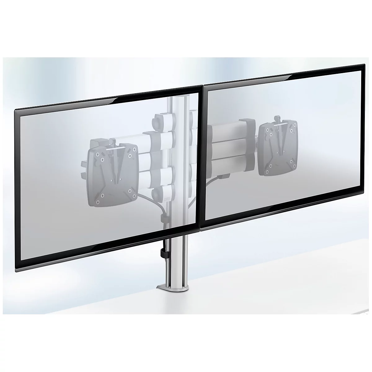 Novus Monitorsäule TSS Duo Teleskop 400, für 2 Monitore, 2 x Teleskop-Tragarme