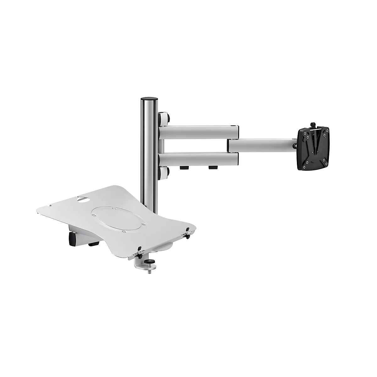 Novus monitorzwenkarm Business Combination TSS, ergonomisch, met klem 14 tot 40 mm