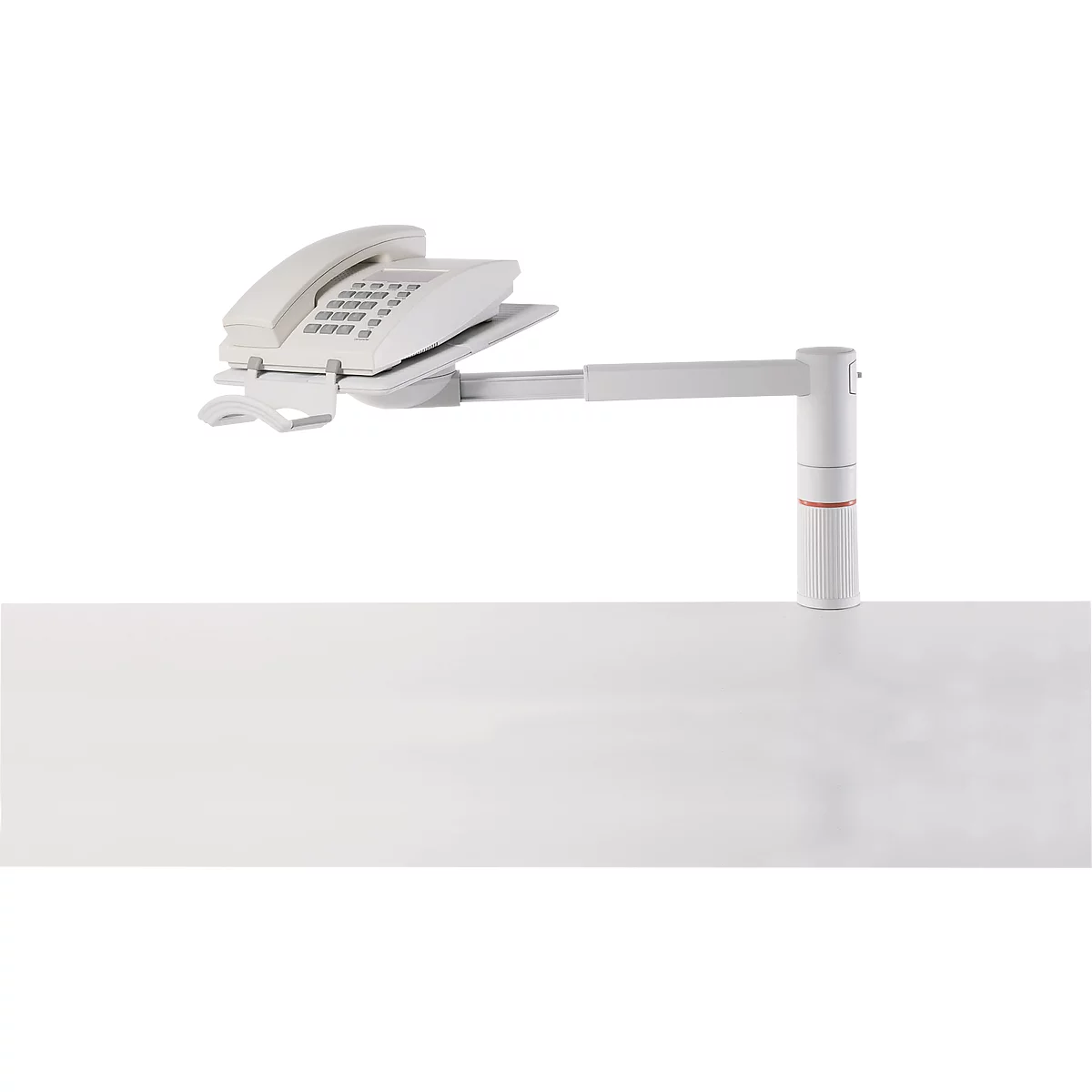 Novus Telefoonarm Scope Master, zwenkarm, lichtgrijs