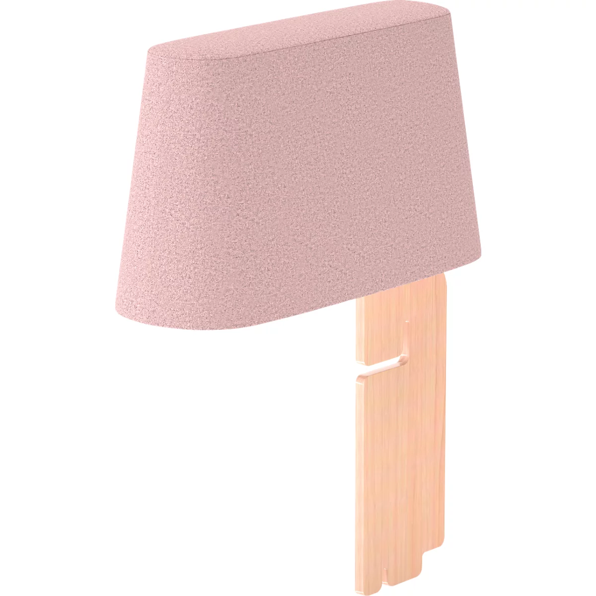 NowyStyl Rückenlehne für Sitzpoufs Tri.Ply L und M, rosa