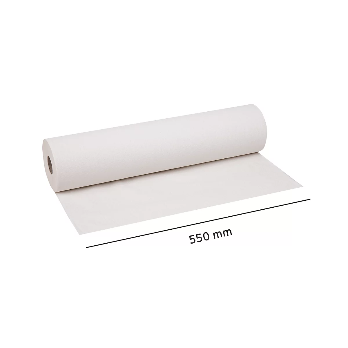Öko-Ärztekrepp Söhngen, Abreißperforation, L 50 m x B 550 mm, weiß
