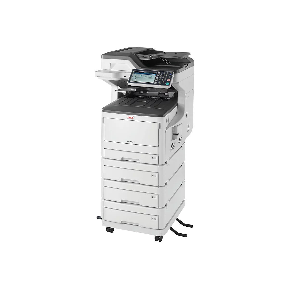 OKI MC853DNV - Multifunktionsdrucker - Farbe - LED - 297 x 431.8 mm (Original) - A3 (Medien)