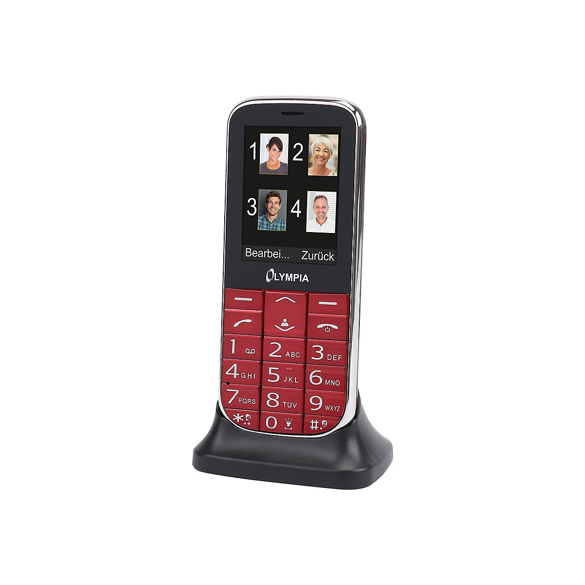 OLYMPIA Joy II - Rot - Feature Phone - GSM