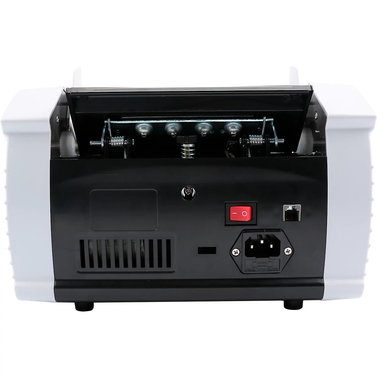 Olympia NC-520 Plus biljettenvalidator, UV/MG, telt tot 1000 biljetten/min, optelfunctie, LC-display, zwart-wit