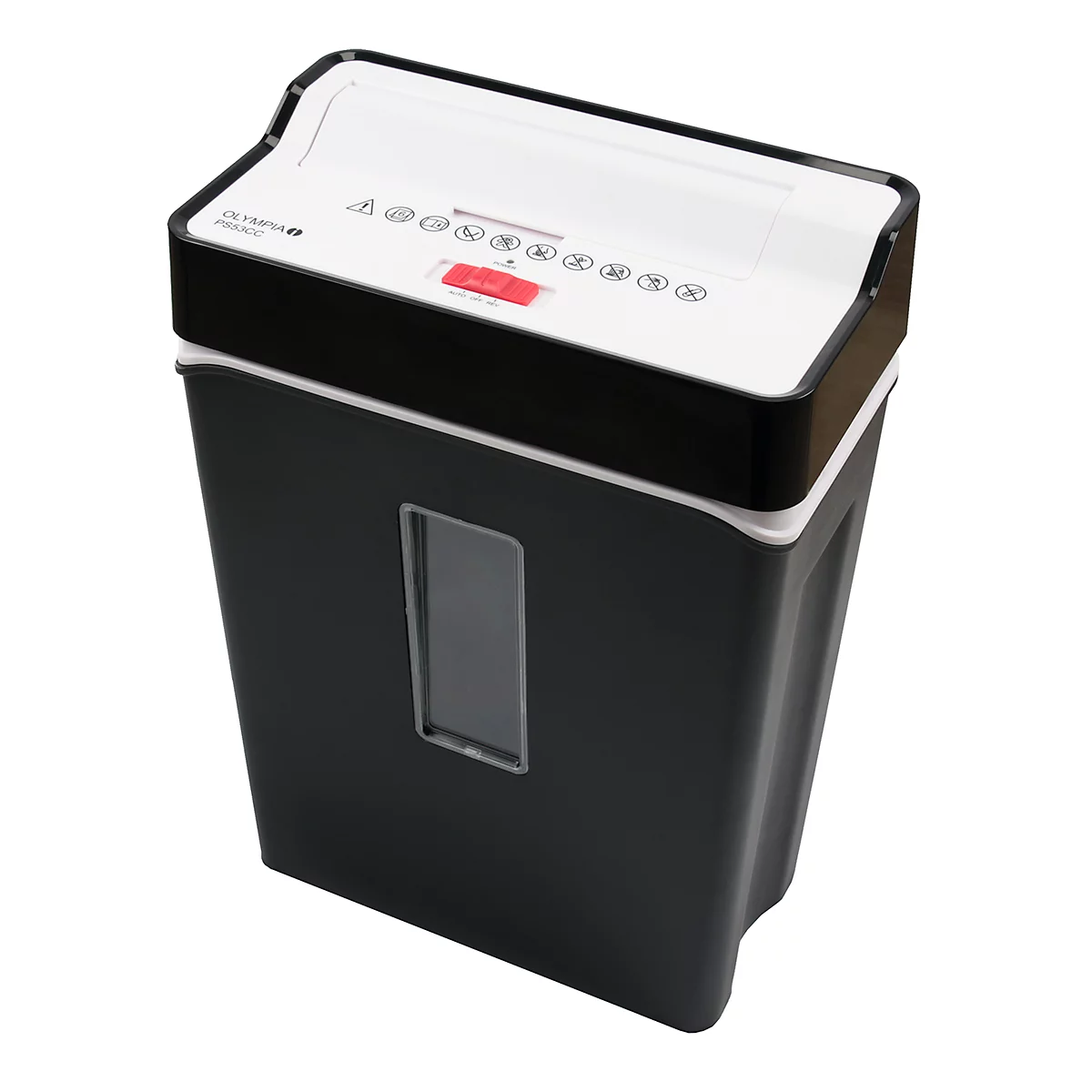 Olympia papierversnipperaar PS 53 CC, particle-cut 4 x 40 mm, voor home office