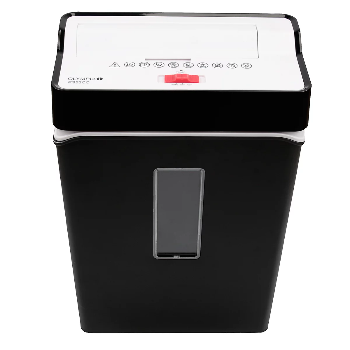 Olympia papierversnipperaar PS 53 CC, particle-cut 4 x 40 mm, voor home office
