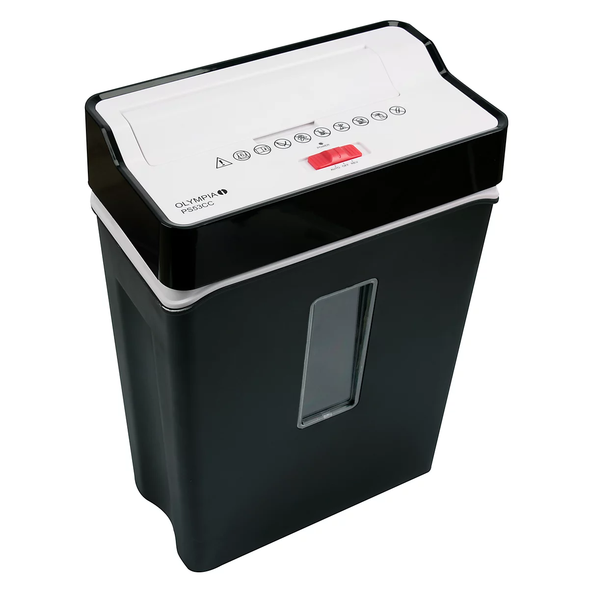 Olympia papierversnipperaar PS 53 CC, particle-cut 4 x 40 mm, voor home office