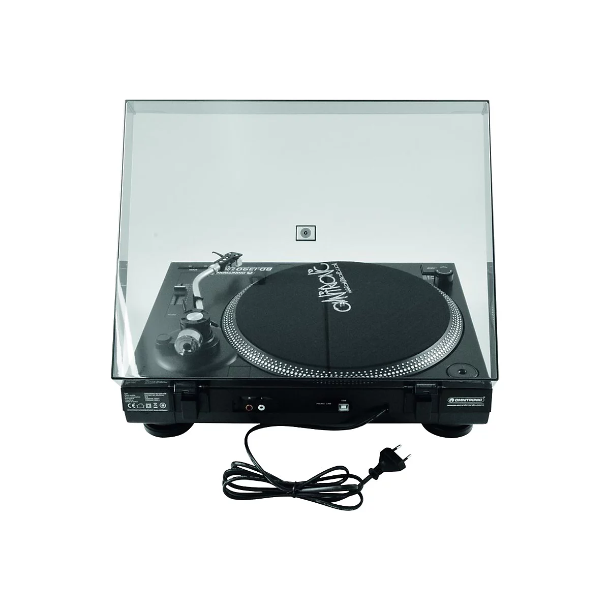 Omnitronic BD-1390 - Plattenspieler - Schwarz