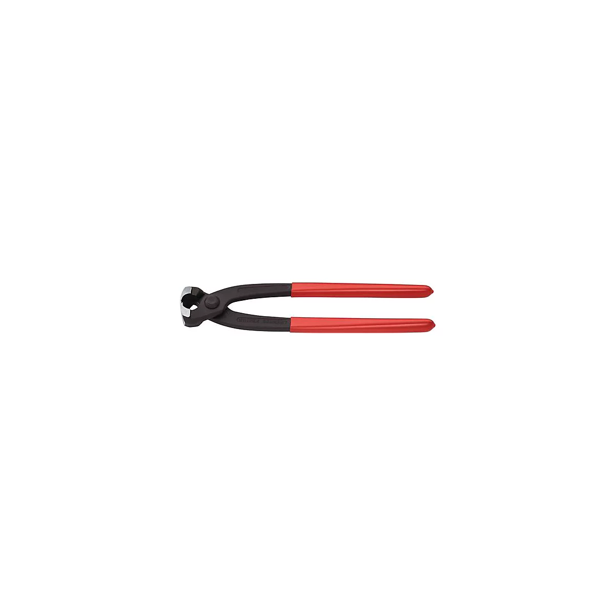 Oorklemtang Totaal l. 220mm kop zwarte atram. Plastic deksel