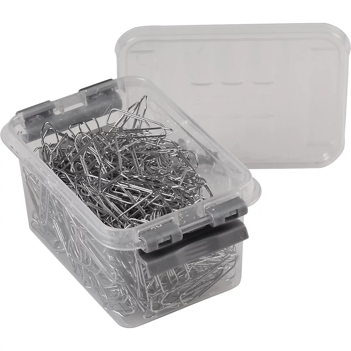 Opbergdoos Sunware Q-line - deksel - sluitclips - L 118 x B 77 x H 62 mm - 0,4 l