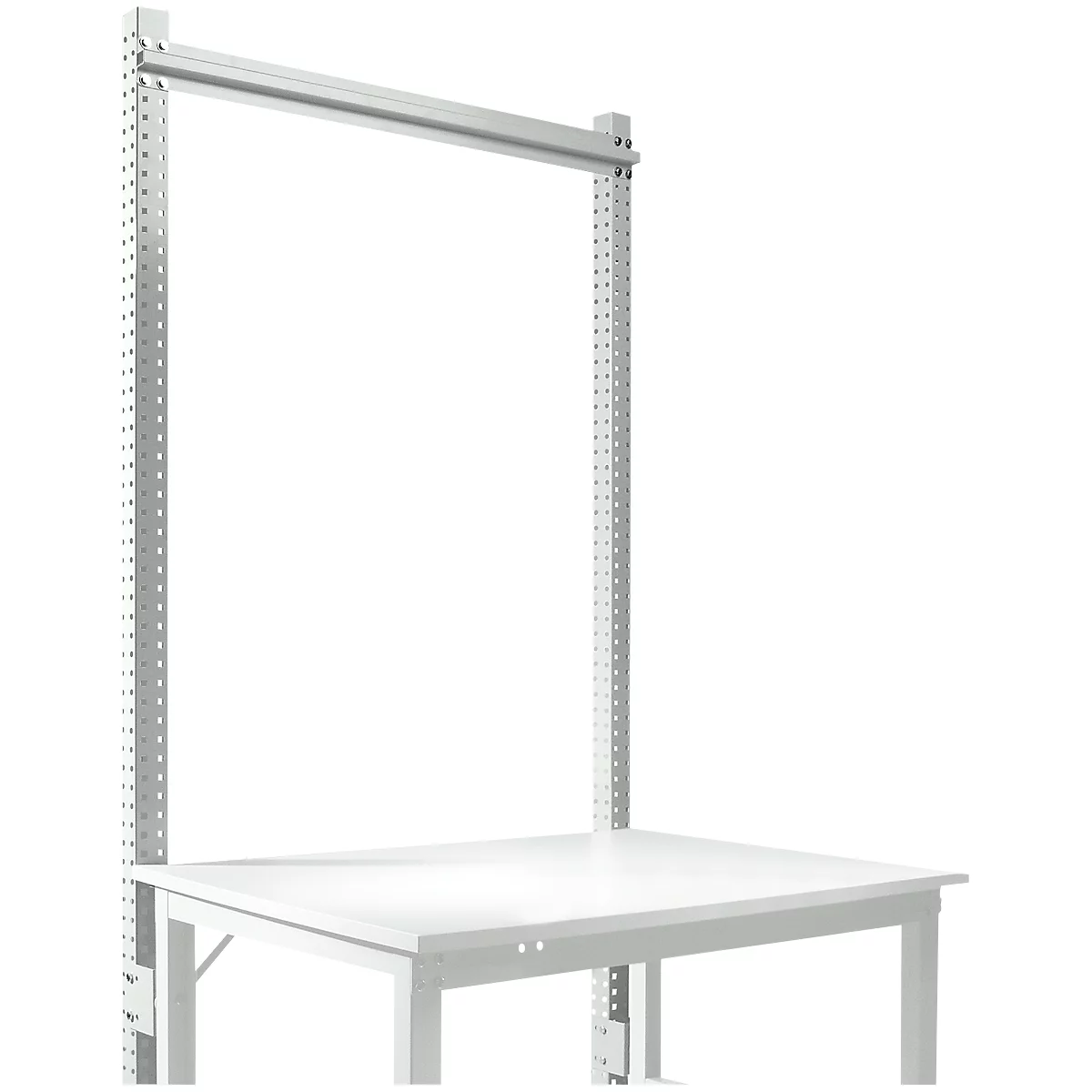Opbouwframe, Basistafel SPECIAAL werktafel-/werkbanksysteem UNIVERSAL/PROFI, 1250 mm, lichtgrijs