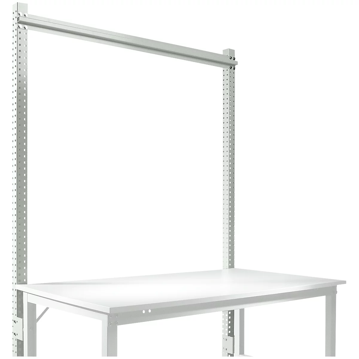 Opbouwframe, Basistafel SPECIAAL werktafel-/werkbanksysteem UNIVERSAL/PROFI, 1500 mm, lichtgrijs