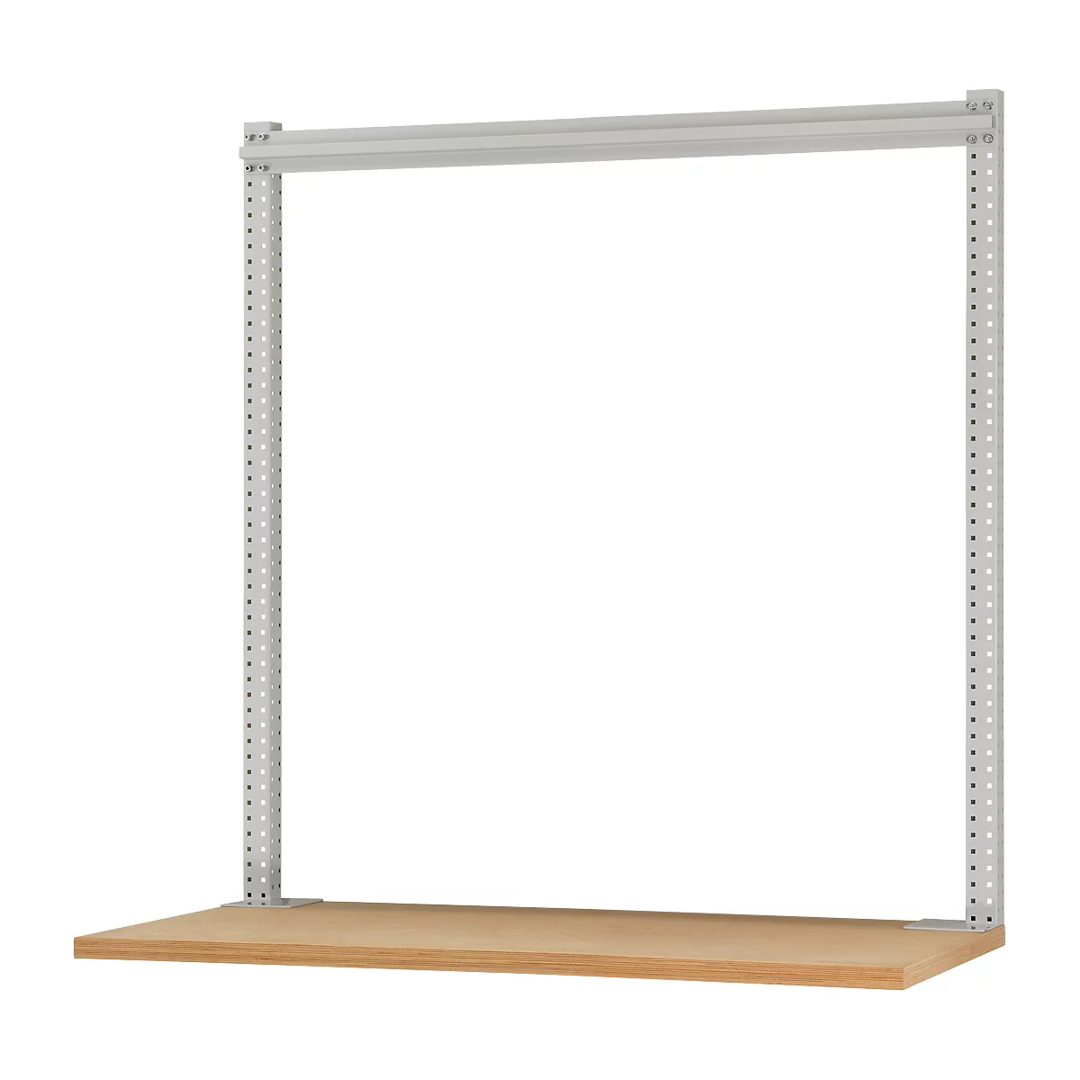 Opbouwframe & opbouwzuilen set, voor lage opbouwcomponenten, gepoedercoat, H 1600 mm