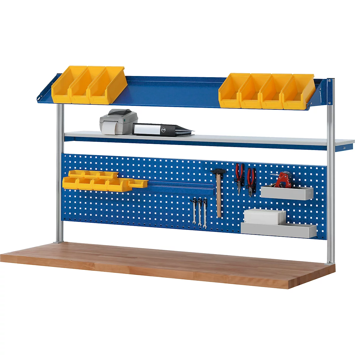 Opbouwsysteem, voor werkbankbreedte 2000 mm