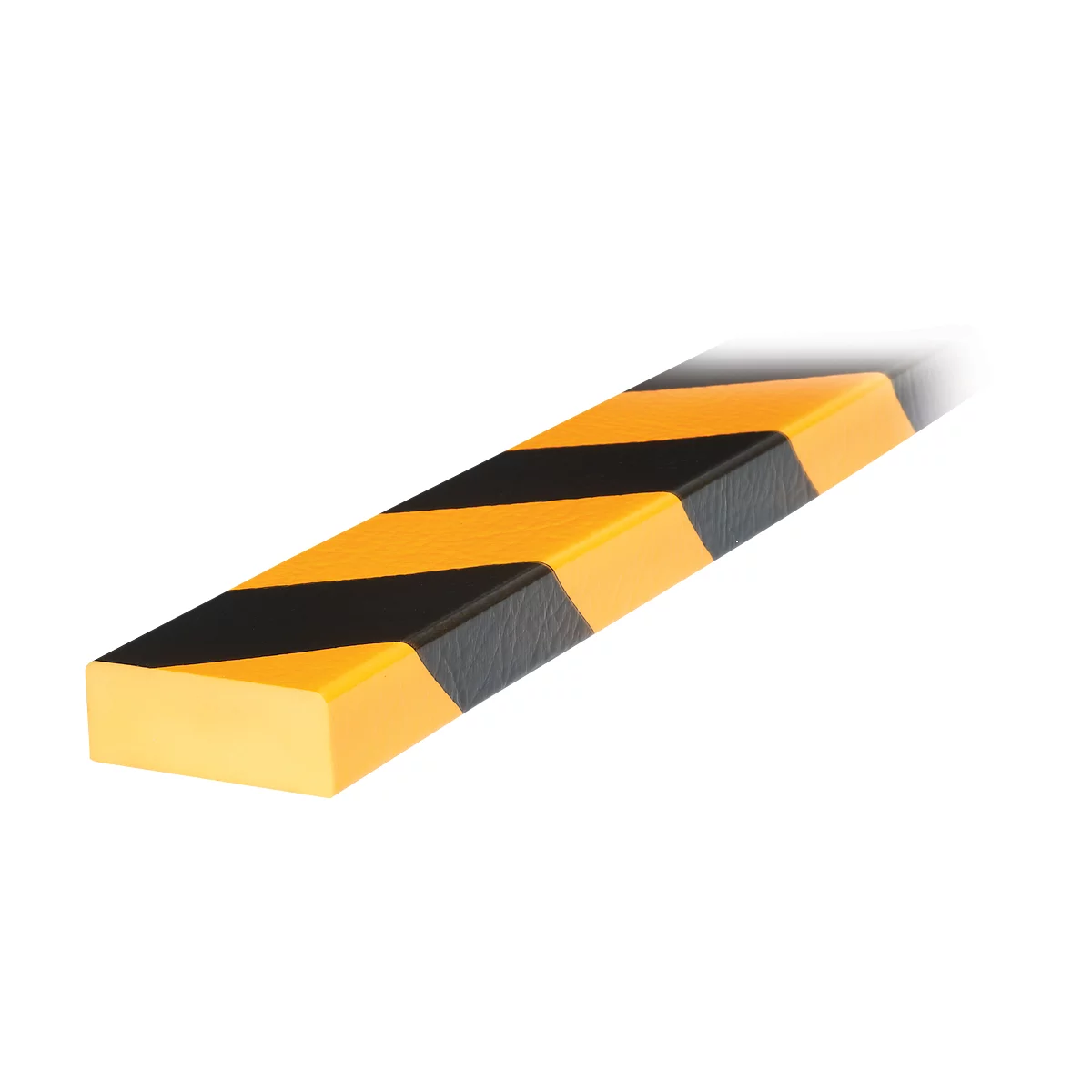 Oppervlaktebescherming type D, 1 m/stuk, geel/zwart