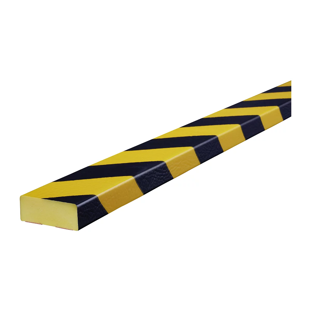 Oppervlaktebescherming type D, 5 m/rol, geel/zwart