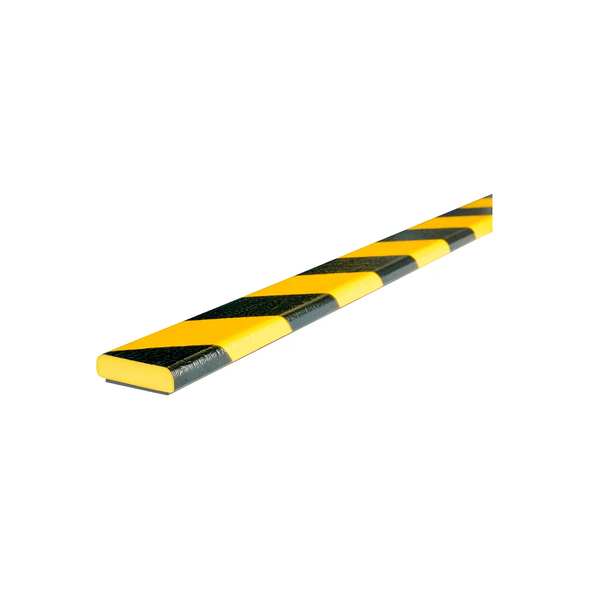 Oppervlaktebescherming type F, 1 m/stuk, geel/zwart, magnetisch