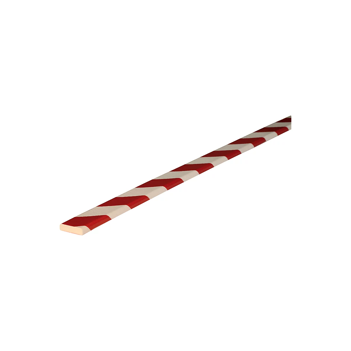 Oppervlaktebescherming type F, 1 m/stuk, rood/wit