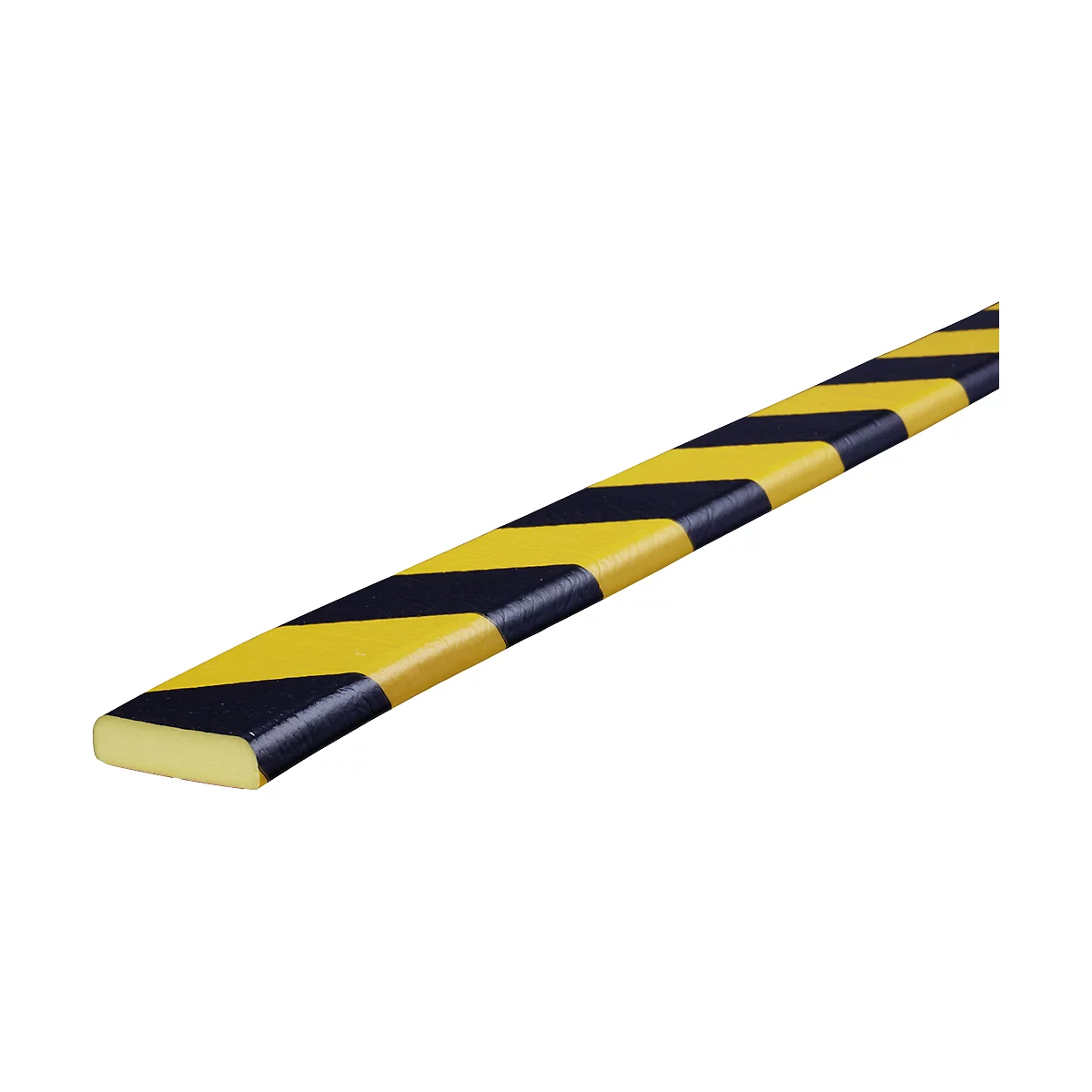 Oppervlaktebescherming type F, 5 m/rol, geel/zwart