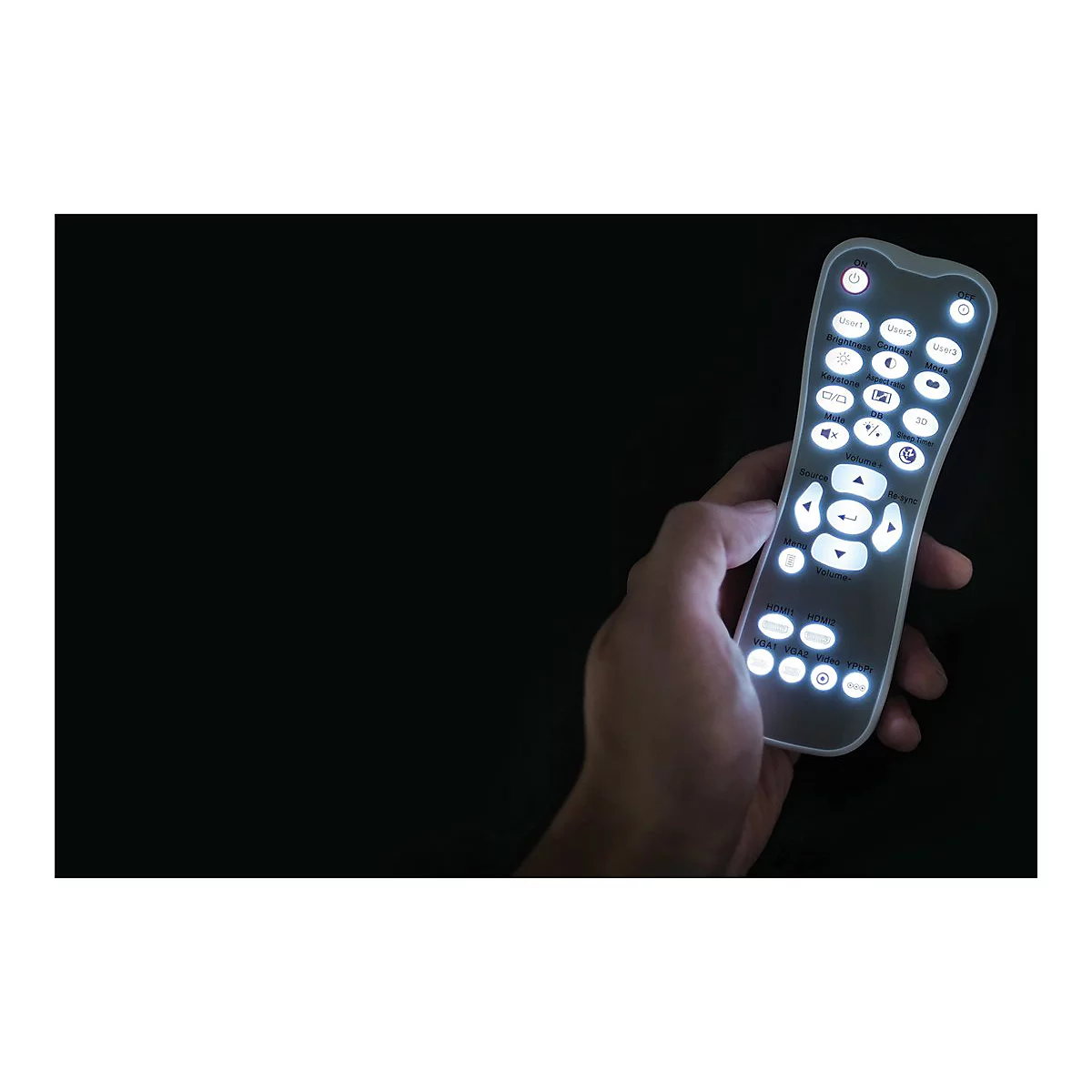 Optoma 4K400x - DLP-Projektor - 3D - 4000 lm - 3840 x 2160 - 16:9