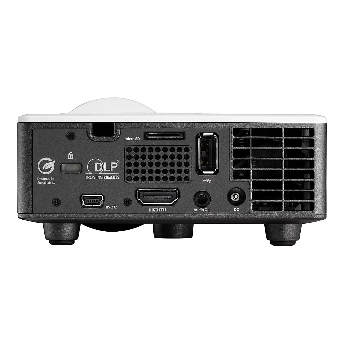 Optoma ML1050STi - DLP-Projektor - LED - 3D - 1000 lm - WXGA (1280 x 800)