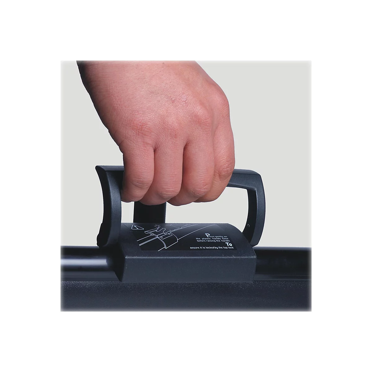 Optoma Panoview Pull Up DP-9092MWL - Leinwand - 234 cm (92') - 16:9 - Matte White - Schwarz