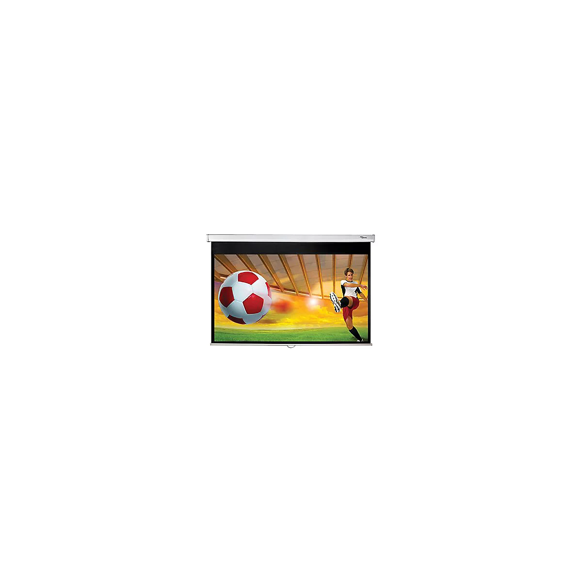 Optoma PWC - Leinwand - Deckenmontage möglich, geeignet für Wandmontage - 233.7 cm (92') - 16:9 - Matte White