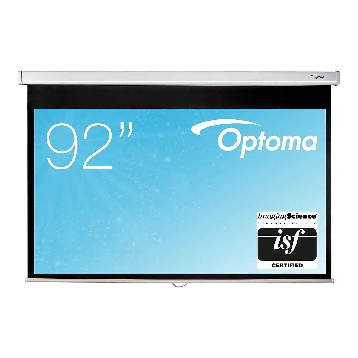 Optoma PWC - Leinwand - Deckenmontage möglich, geeignet für Wandmontage - 233.7 cm (92') - 16:9 - Matte White