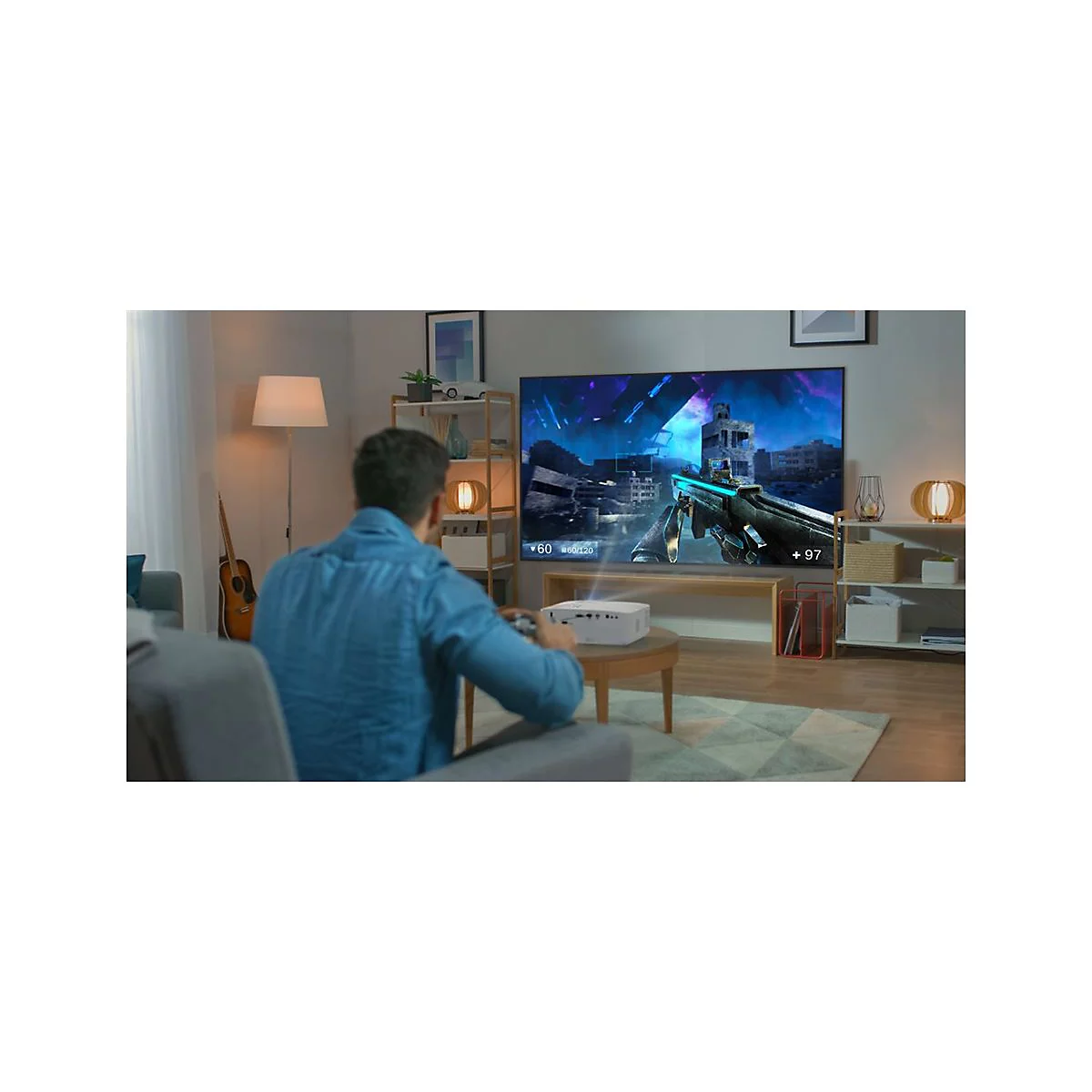 Optoma UHD35STx - DLP-Projektor - 3D - 3600 lm - 3840 x 2160 - 16:9