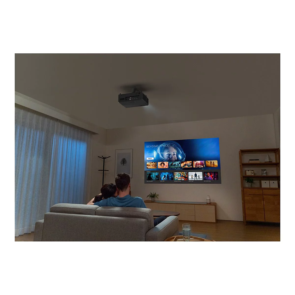 Optoma UHZ55 - DLP-Projektor - Laser - 3D - 3000 lm - 3820 x 2160