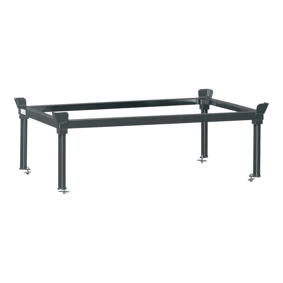 Opzetframe, voor palletframe, staal, tot 1200 kg, antracietgrijs, H 370/652 mm