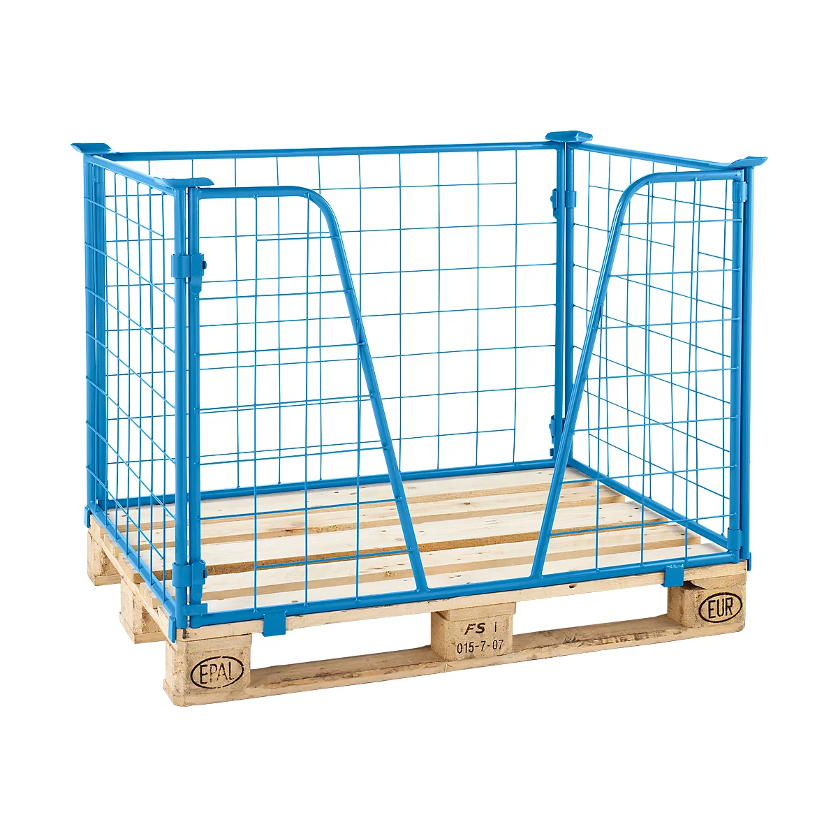 Opzetframe voor pallets type 63, 1200 x 1000 x 800