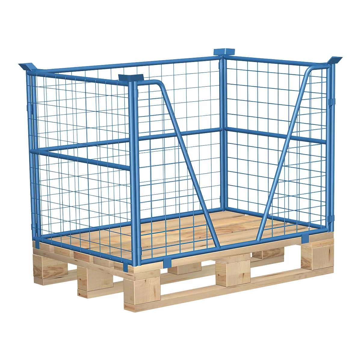 Opzetframe voor pallets type 63, 1200 x 800 x 800
