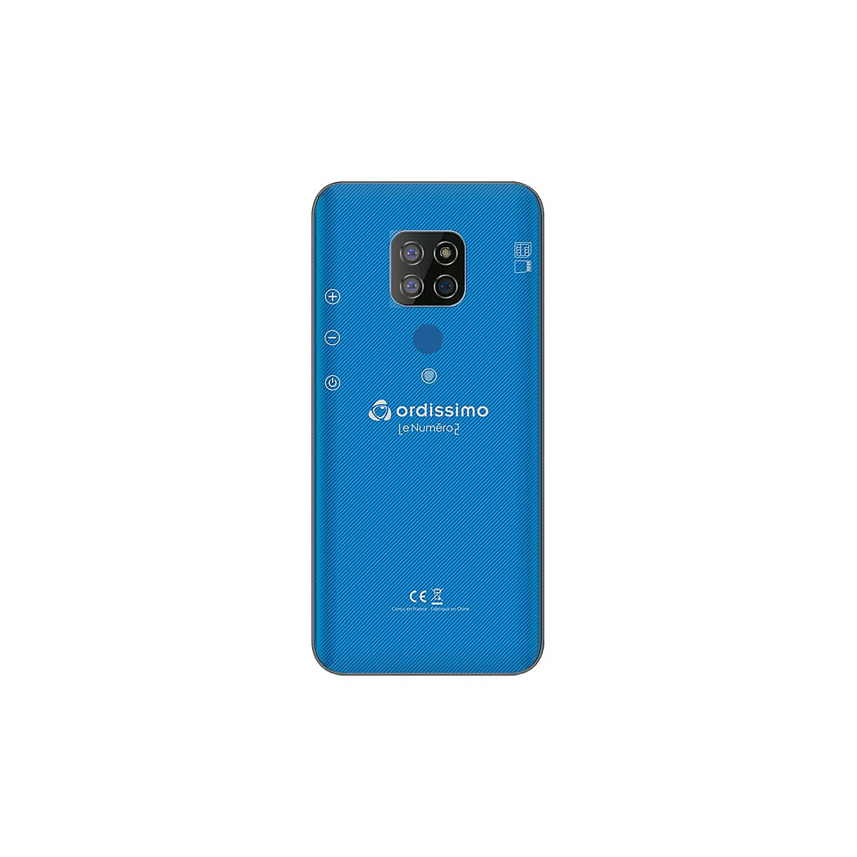 Ordissimo LeNuméro2 - 4G Smartphone - RAM 4 GB / Interner Speicher 64 GB - microSD slot - LCD-Anzeige - 6.3'