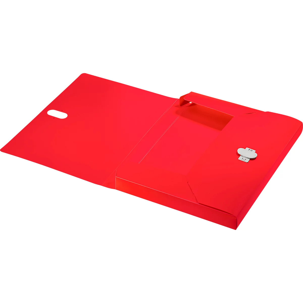 Ordner Leitz Recycle, tot DIN A4, rugbreedte 30 mm, voor maximaal 250 vel, PP, rood