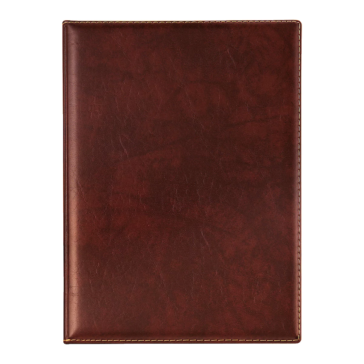 Organisateur Exquisit VELOFLEX, format A4, cuir, brun