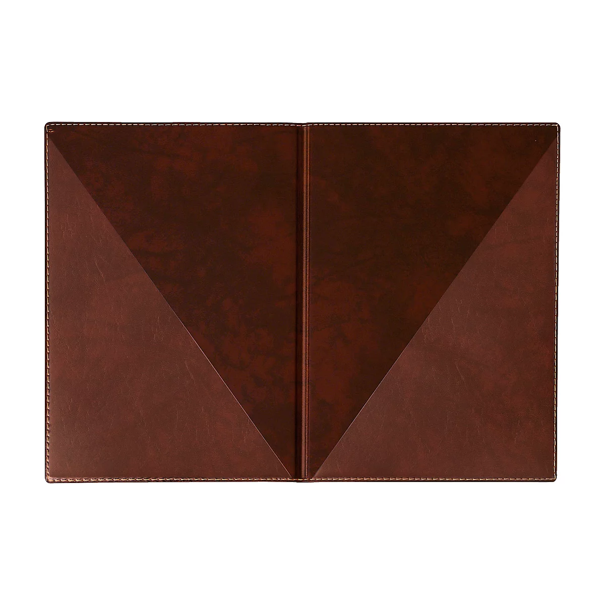 Organisateur Exquisit VELOFLEX, format A4, cuir, brun