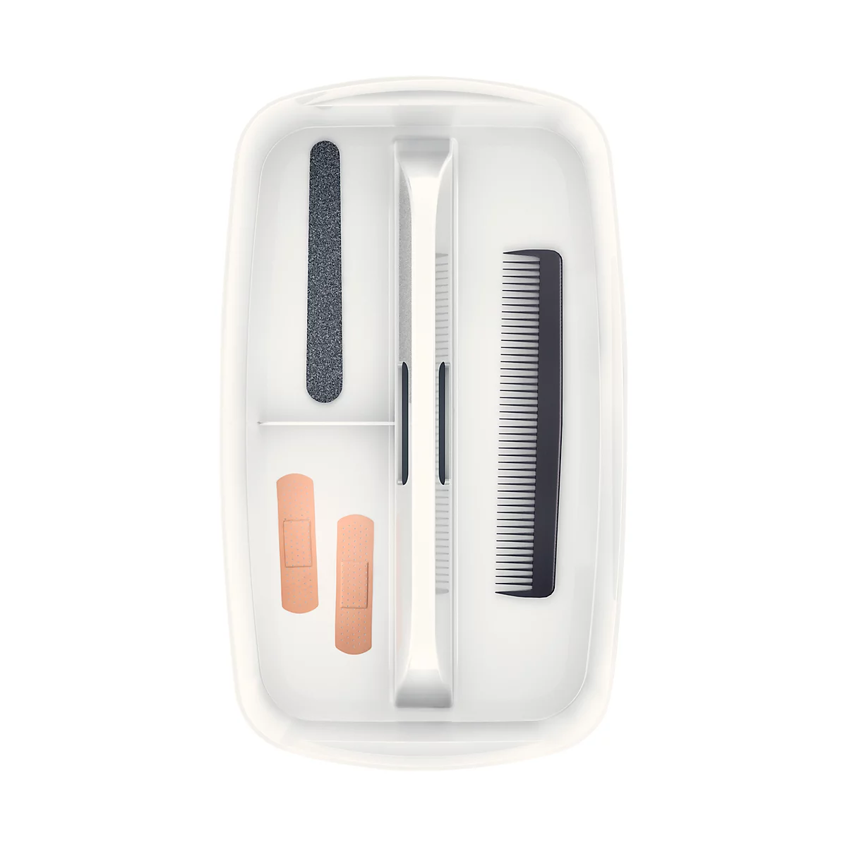 Organiseur MyBox Leitz, avec poignée, 3 compartiments, l. 307 x H 56 x P 181 mm