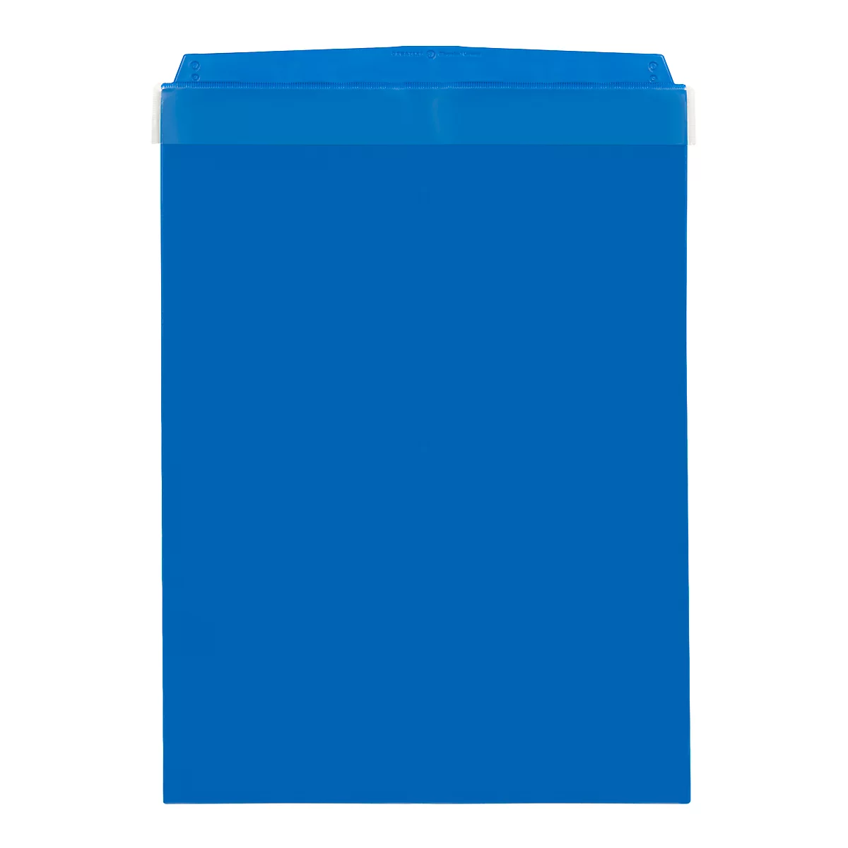 Orgatex magneethoezen, m. klep, A4 staand, blauw, 10 st.