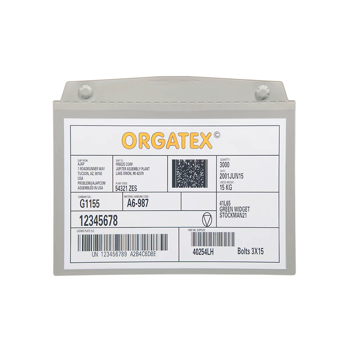 Orgatex magneethoezen type Multi, m. magneten, A5 liggend, 10 st.