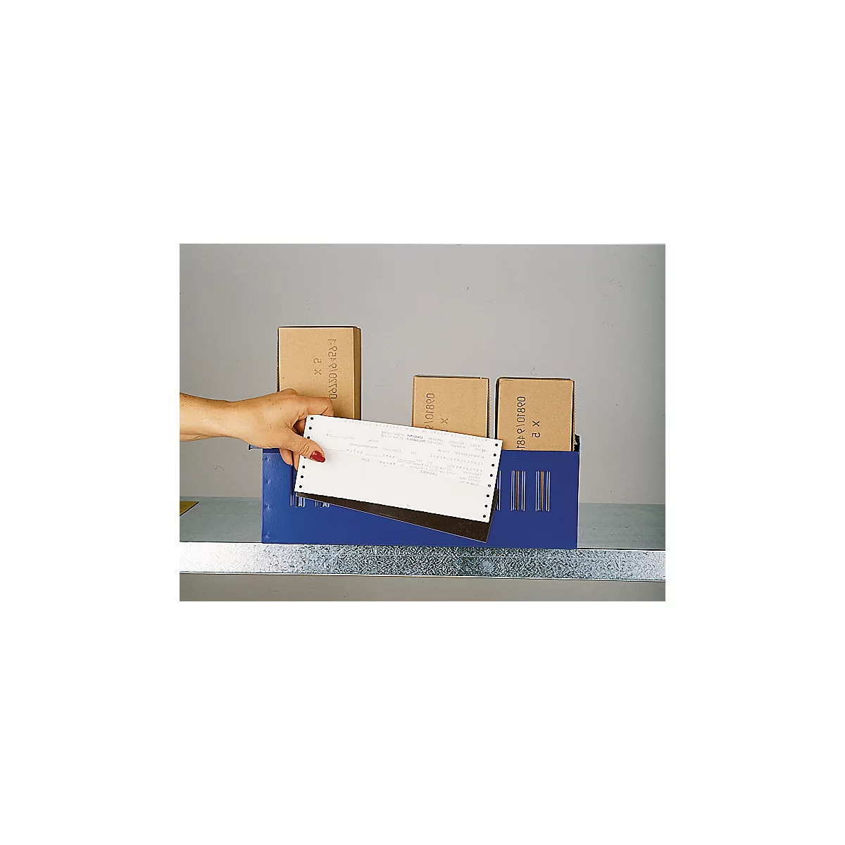 ORGATEX Magnet-Einsteckschilder Color, 48 x 100 mm, 100 Stück