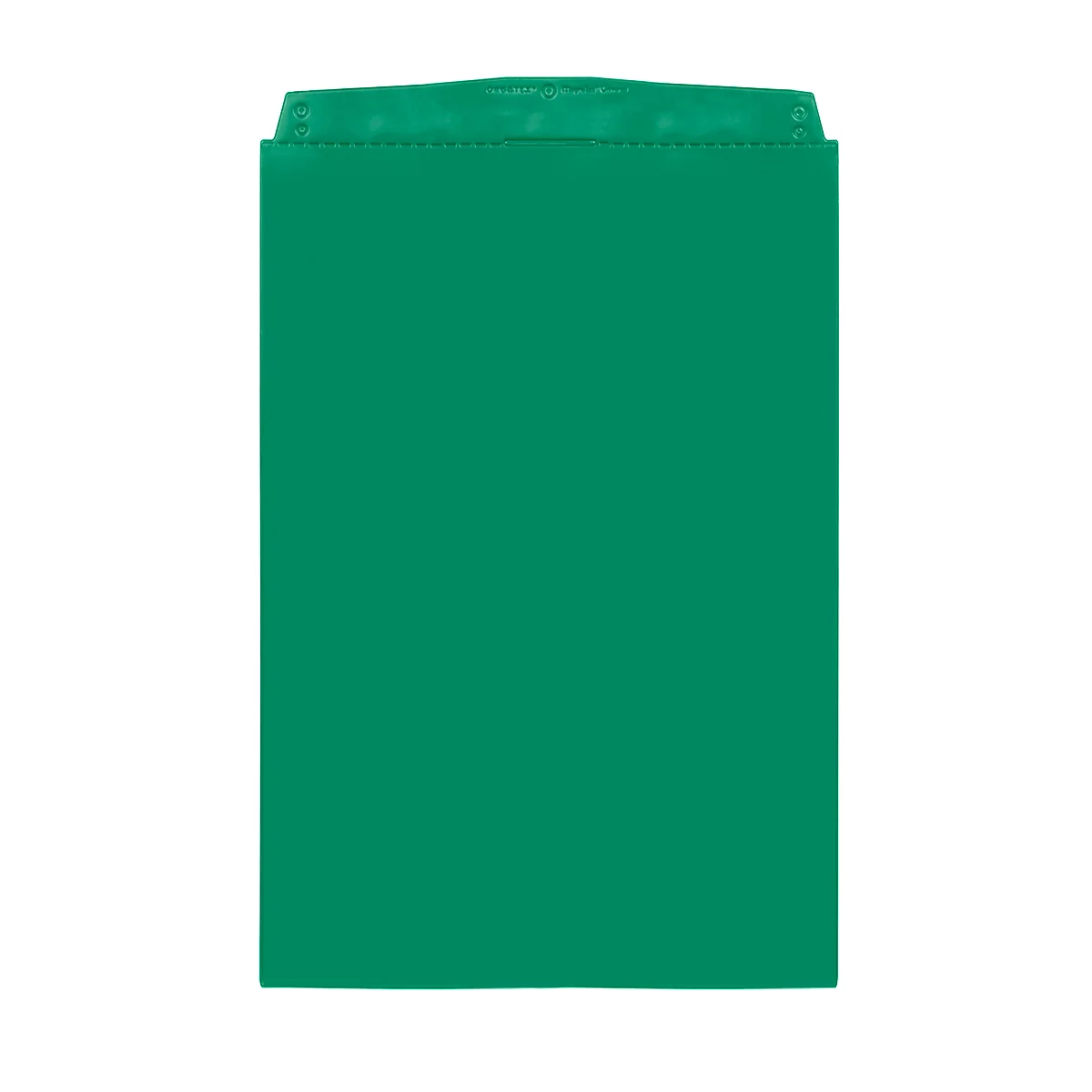 Green rectangular envelope, folded at the top.