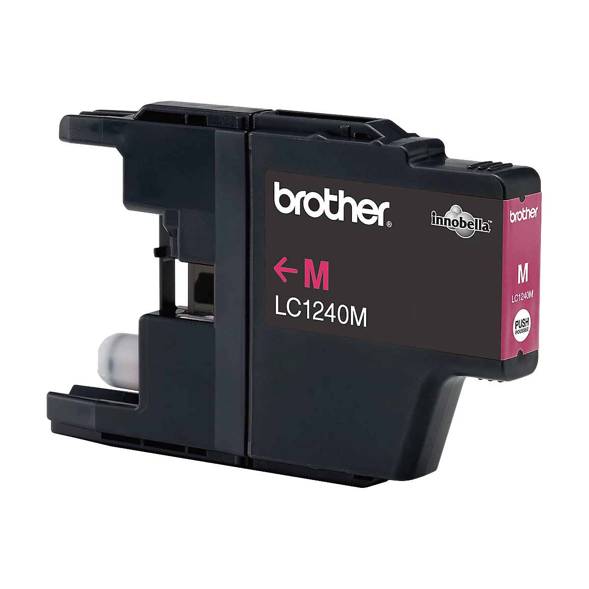 Original Brother Tintenpatrone LC-1240M, Einzelpack, magenta