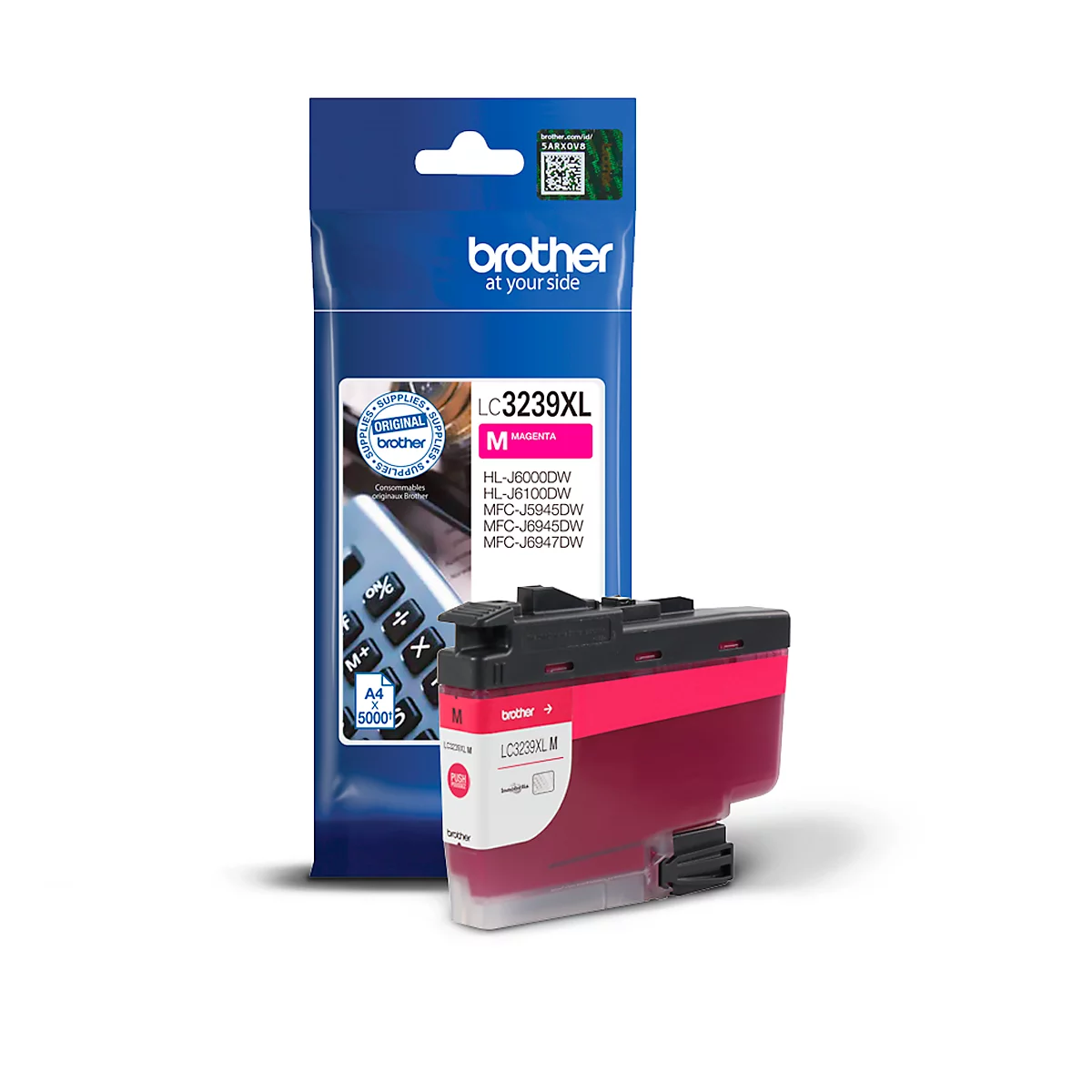 Original Brother Tintenpatrone LC-3239XLM, Einzelpack, magenta