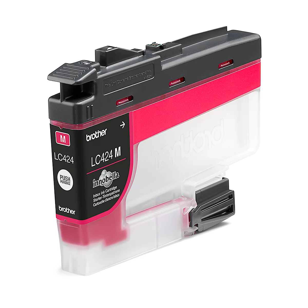 Original Brother Tintenpatrone LC-424M, Einzelpack, magenta