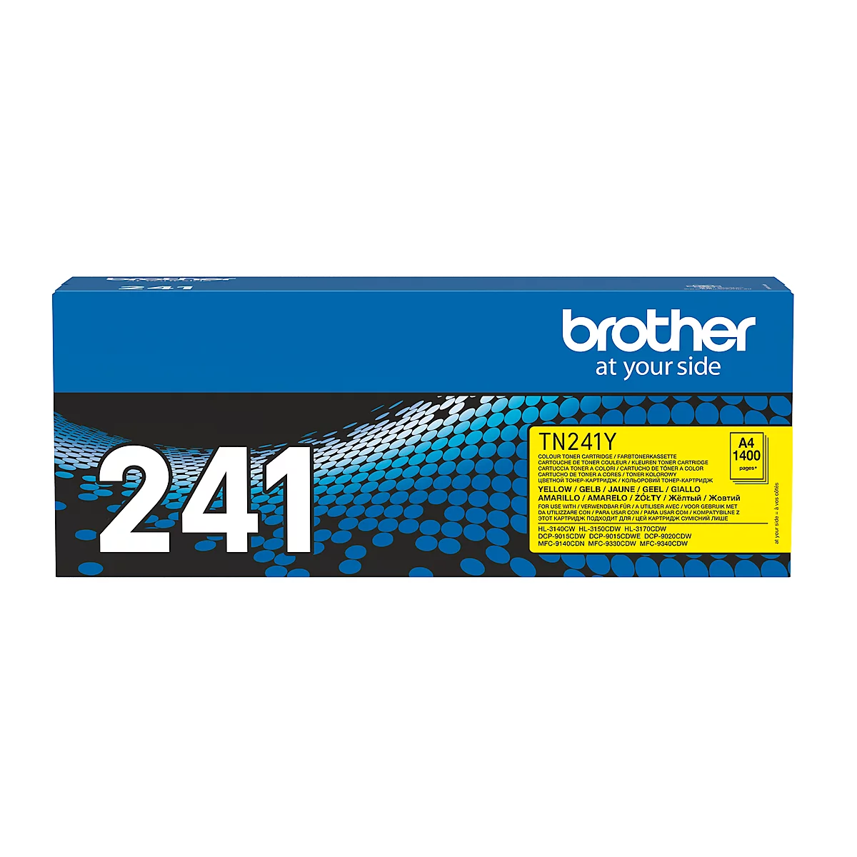 Original Brother Toner TN-241Y, Einzelpack, gelb