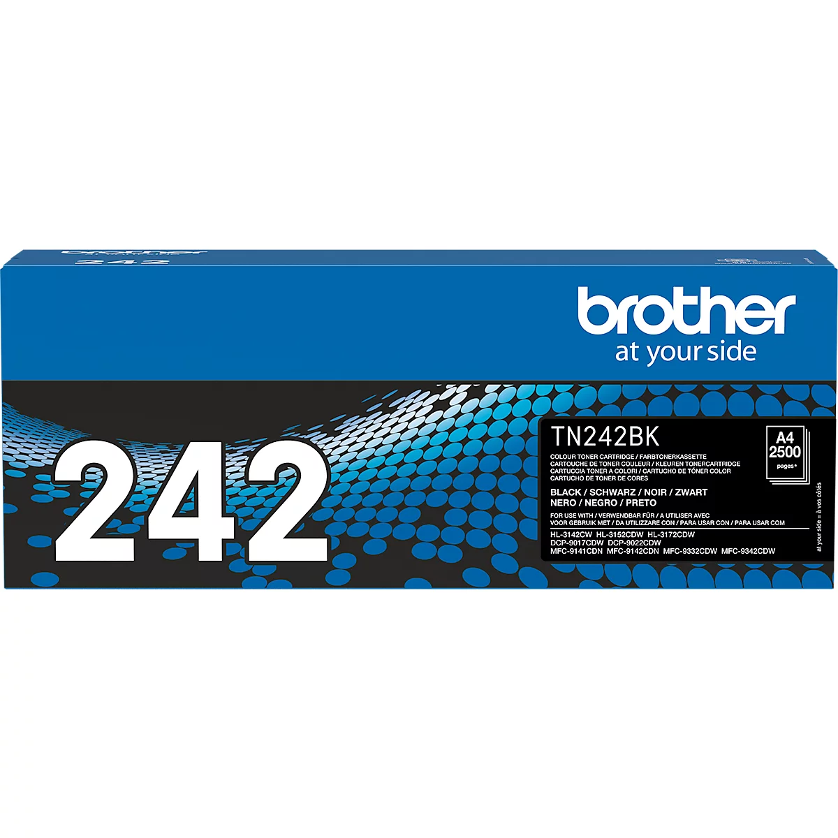 Original Brother Toner TN-242BK, Einzelpack, schwarz