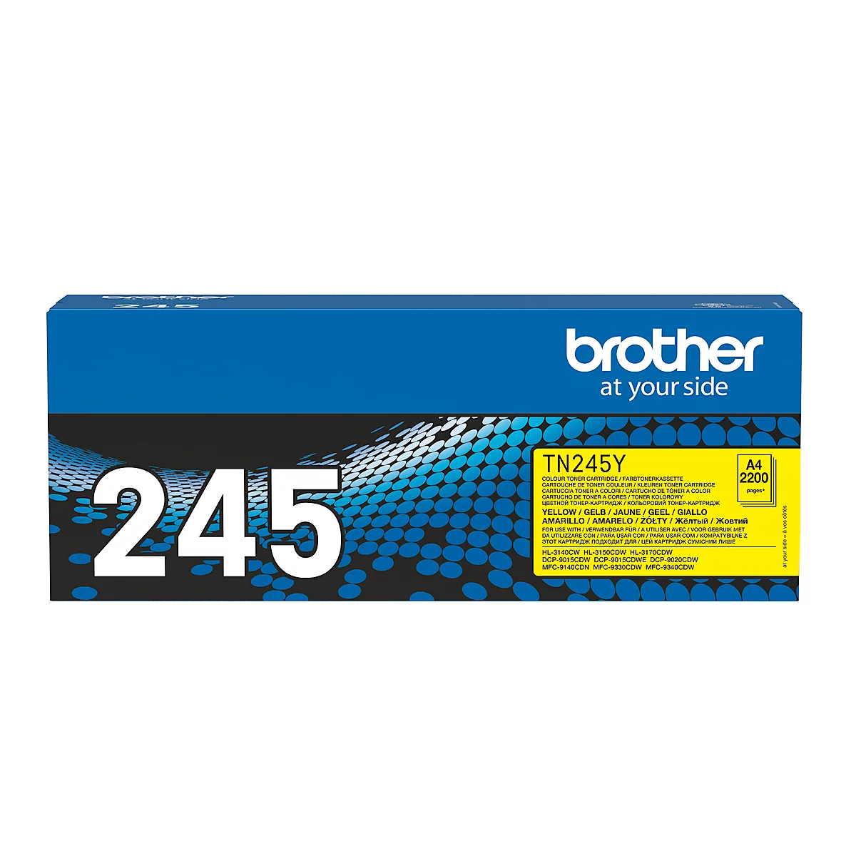 Original Brother Toner TN-245Y, Einzelpack, gelb